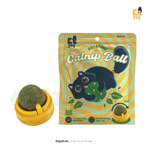 EZPET🐱【EZ Rotating Catnip Ball】 Cat Mint Cat Ball Cat Nip Cat Treat Mint Ball Catnips Serbuk Kucing 猫薄荷球