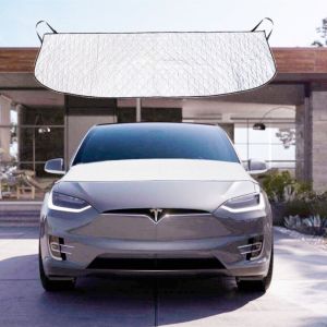 YIDIA 170x45cm กระจกบังแดดรถยนต์ พับเก็บได้ ป้องกันรังสียูวี ม่านบังแดดหน้าหน้าต่างอัตโนมัติ ที่คลุมกระจกหน้ารถ สะท้อนแสงสะท้อน ที่บังแดดรถยนต์ อุปกรณ์เสริมสำหรับรถยนต์