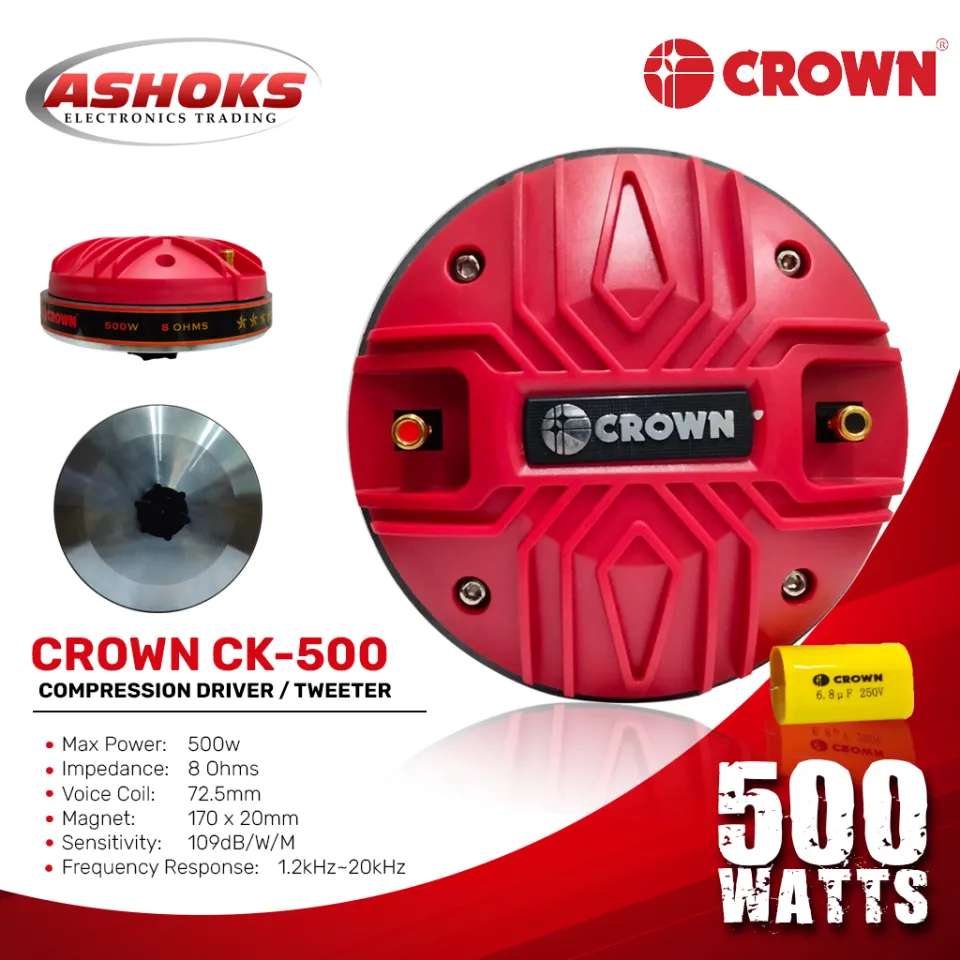 Tweeter 500 hot sale watts