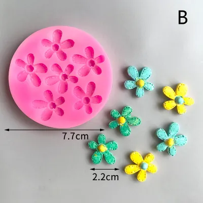 🔥🔥🔥WHPHous Hoa Cẩm Tú Cầu Silicone khuôn tự làm hương liệu nến thạch cao nhựa đất sét khuôn nhà bếp nướng bánh trang trí hoa khuôn