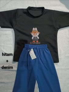 PROMO SETELAN ANAK PREMPUAN LABUBU VIRAL