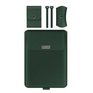 MAOMEI Dày hơn Túi đựng laptop 5 trong 1 Không từ tính Siêu mỏng Túi bảo vệ máy tính bảng Túi đựng máy tính xách tay Dung lượng lớn Vỏ bọc cho giá đỡ laptop Sử dụng khi đi du lịch