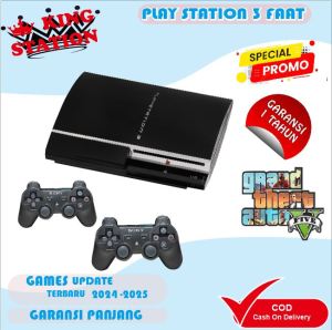 PS 3 FAT PLAYSTATION 3 FAT HDD 500GB FREE 2 STIK FULL GAMES