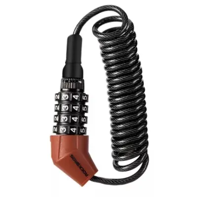 ROCKBROS Bicycle Lock Anti-theft Bike Password Lock Cable Helmet Lock Chain Backpack Cycling Lock Bike Accessories