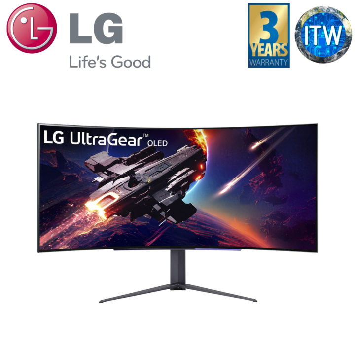 LG Ultragear 45" WQHD (3440x1440), 240Hz, 0.03ms OLED Curved Gaming ...