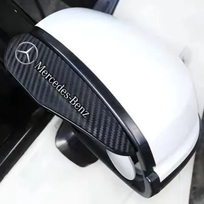 2 pieces Universal Car Side View Mirror Cover Waterproof Rain Eyebrow Visor Auto Shield Rear View Protector auto parts