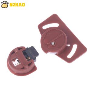 【N2HAO】 4 Pairs Wardrobe Roller Sliding Door Gear Circuit Board Indoor Panel Kit Furniture Sliding Door Roller Set Cabinet ABS Wheel
