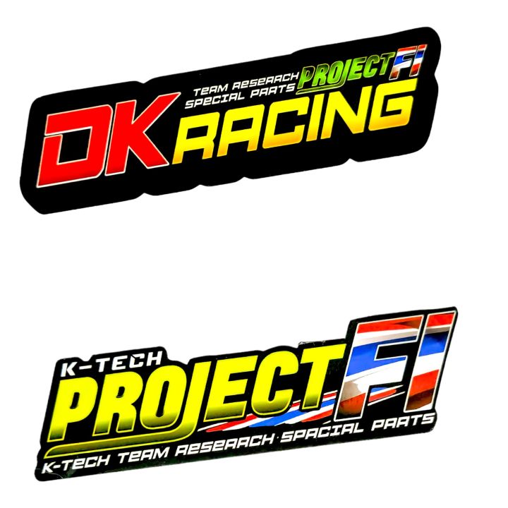 HighDefinition Sticker Vinyl Graphics Decals Project Fi/Ok Racing
