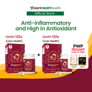 (120s+120s) Thomson Livrin - Anti-Inflammatory and High in Antioxidant
