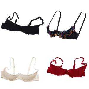 Womens 1/4 Cup Lace Shelf Bra Underwired Bralette Push Up Bra Balconette Bra with Push Up Effect with Adjustable Straps