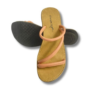 Anora Sandal Kulit Wanita CMT Slop Balon Fluppy Terbaru Kekinian Selop Jelly