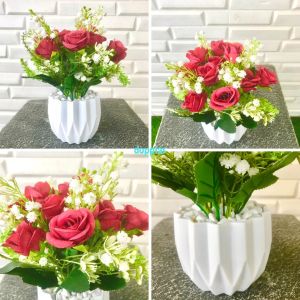 Hampers Valentine Bingkisan Bunga Artificial Coklat Valentine Hadiah Dekorasi Rumah Aesthetic