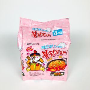 Samyang Buldak Carbonara 1 แพ็ค บูลดัก คาร์โบ แบบแห้ง 불닭볶음면 มาม่าไก่เผ็ดเกาหลี
