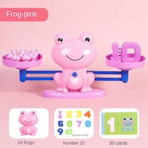Frog Tianping Childrens Early Early Education Toys 3-6 years old 4 Creative Mathematics Balance Seesaw Primary School Student Kindergarten