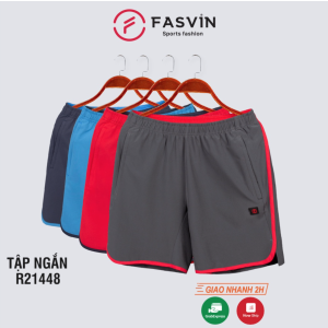 Quần đùi tập ngắn nam Fasvin R21448.HN vải gió chun mềm mại co giãn thoải mái vận động