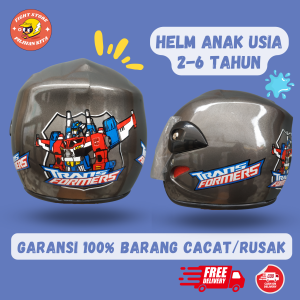 Helm Anak Original SNI Karakter Motif Cowok Cewek Perempuan Laki Umur 2 3 4 5 6 7 8 9 Tahun