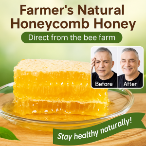 Farm Produced Honeycomb Pure Natural Mountain Flower Honey Farm Produced Honeycomb Honeycomb Snacks