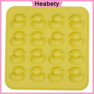 Heabety Cute Duck Silicone Mold DIY Chocolate Ice Biscuit Candy Moulds