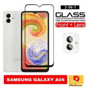 PROMO PAKET 2 IN 1 Tempered Glass SAMSUNG GALAXY A05 / A05S 2023 / A04 / A04E 2022 Anti Gores Kaca Screen Protector