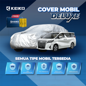 Cover Sarung Tutup 3 Layer Lapis Selimut Mantel Body Penutup Mobil Sienta XL7 Alphard Vellfire CRV Wuling Almaz Formo Ertiga March Grand Livina Swift Hyundai Stargazer Taruna Kijang Long Short S-Presso Voxy Mazda 2 Keiko Deluxe