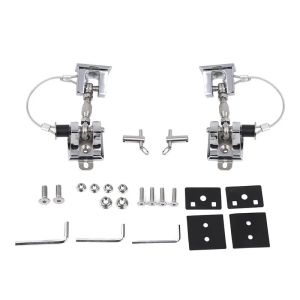Cornerr Car Engine Hood Lock Anti-Theft Latch Catch Cover For Jeep Wrangler TJ 1997 1998 1999 2000 2001 2002 2003 2004 2005 2006 Y5R7K