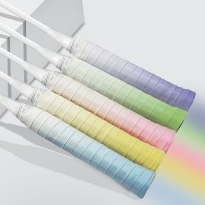 X ADORNMENT ผ้ากันเหงื่อ ด้ามจับไม้แบดมินตัน ไล่ระดับ ไม่ลื่น ยางจับไม้เทนนิส ใหม่ สายพานม้วน โอเวอร์กริป ซัพพลายแร็กเก็ต