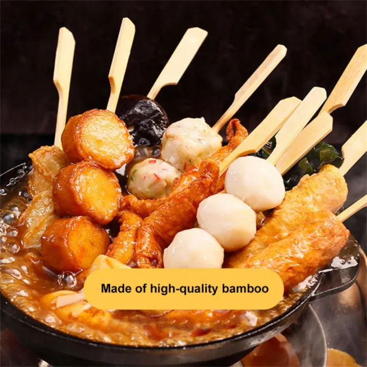 100pcs%20Teppo%20Gushi%20Bamboo%20Stick%20Skewer%20Oden%20Burger%20Satay%20BBQ%20Fruit%20Stick%20Lidi%20Sate%20Bambu%20Makanan%20Tongkat%20Buluh%20%E5%85%B3%E4%B8%9C%E7%85%AE%E7%83%A7%E7%83%A4%E7%AB%B9%E7%AD%BE%20-%20Image%207