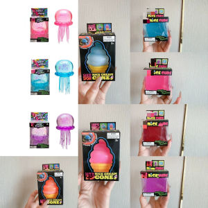 Maltose Decompression Ice Cube Squishy Toy NeeDo Nie Cb Scyllin Transparent Jellyfish Toy