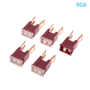 [caichuitan] 5Pcs Car Square External Plug-in Long Foot Fuses 20-120A Square Car Fuse Box Waterproof Sockets