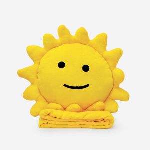 หมอนผ้าห่ม หมอนอิง ตุ๊กตาพระอาทิตย์ รุปพระอาทิตย์ ตกแต่งโซฟา สีสดใส ผลิตจากโรงงานโดยตรง สินค้าคุณภาพ