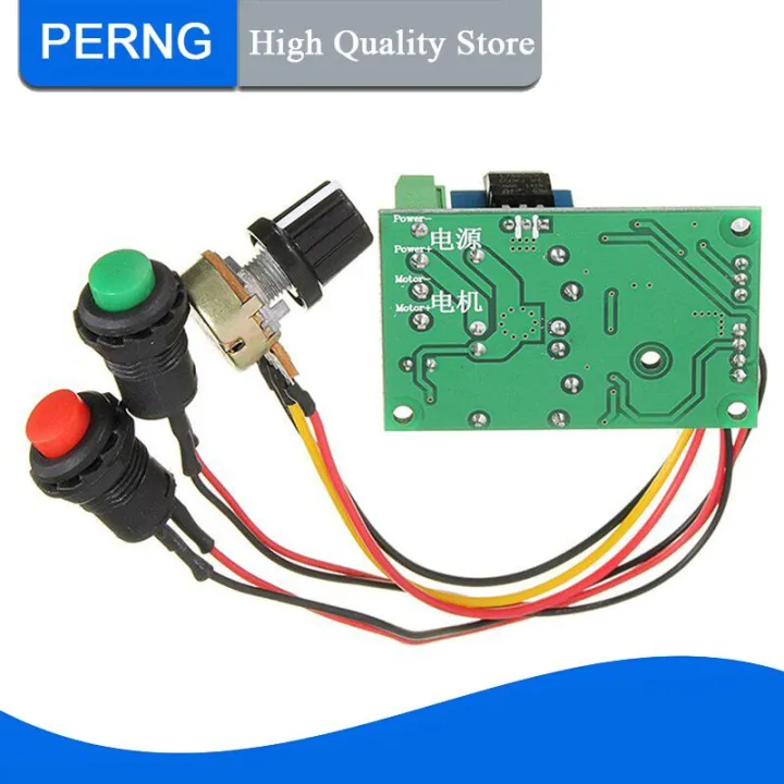 [PERNG] Tehe Pwm DC động cơ đốc 6v12v24v chuyển tiếp và đảo ngược ...
