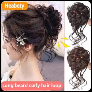 【2-3 ngày giao hàng】 Tổng hợp xoăn Bun lộn xộn Claw chignon Clip đàn hồi tóc scrunchies hairpieces Donut updo tóc miếng đối với phụ nữ
