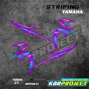 ( COD ) JUPITER Z1 STICKER STRIPING MOTOR YAMAHA  JUPITER Z1 IP.J-1 STRIPING VARIASI RACING