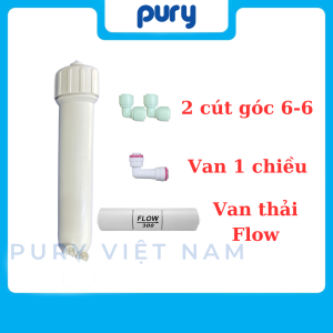 Cốc lọc số 4 (Cốc lọc RO) - Vỏ màng RO - Nhựa ABS siêu bền - Dùng cho các màng RO rời (thay chậm)