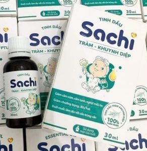 Chai Tinh Dầu Tràm Khuynh Diệp SACHI 30ml cho Bé - Giúp Xua Muỗi Làm Ấm Phòng Cảm Lạnh SHC U1015