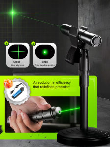 Engineering Laser Pen Infrared Cross Marker Square Green Laser Flashlight