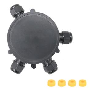 Mạnh mẽ ngoài trời nút Giao Hộp ABS nhiều Hướng cáp định tuyến không thấm nước Hộp điện cho kết nối cáp