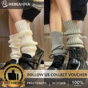 hebeanna ถุงเท้าขายาวสำหรับผู้หญิงถุงเท้าถักขนแกะสำหรับฤดูใบไม้ร่วงและฤดูหนาว