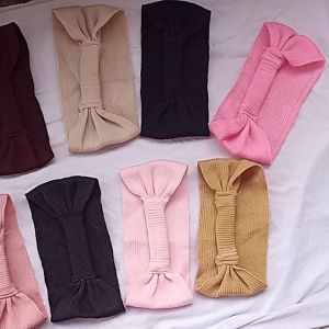 Paket 10 PCS Ciput Pita Rajut: Dalaman Jilbab & Ciput Bandana Pita Rajut
