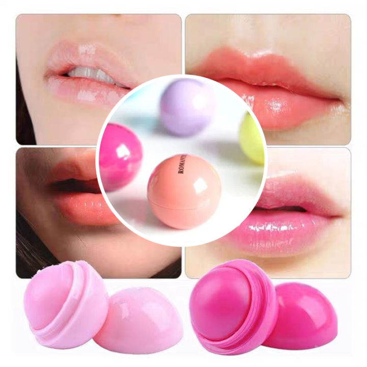 DM. Fruity Colorful Ball Shape Moisturizing Hydrating Lip Balm | Lazada PH