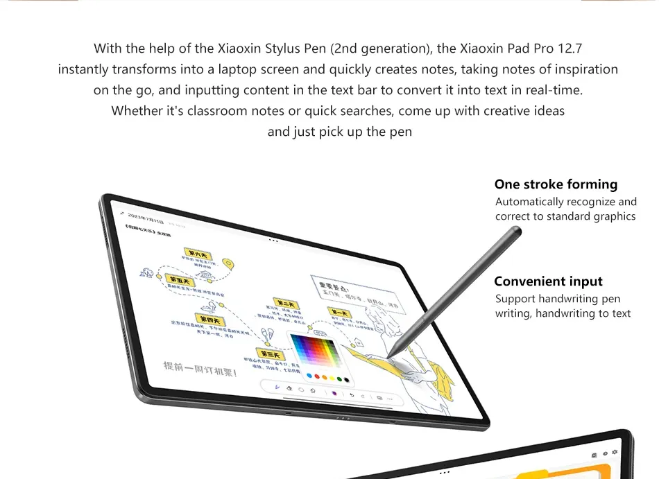Lenovo Xiaoxin Pad Pro 12.7” 144Hz Display Snapdragon 870 Tablet