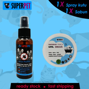 UBAT KUTU HAMA KUCING 🔥 Anjing Hamster Pet Mites Tick Pepijat Binatang Anjing Cat Dog Arnab - Pet Spray