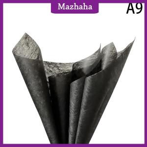 Mazhaha กระดาษบุฝ้ายนมโปร่งแสงใช้สำหรับห่อดอกไม้ช่อดอกไม้กระดาษตกแต่งสีสันสดใสสำหรับงานแต่งงาน