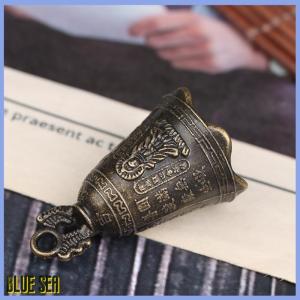 bluesea Chuông cổ Tượng điêu khắc mini Trung Quốc Chuông phật quan âm cầu nguyện chuông phong thủy