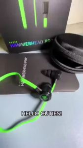 [New 2026] Tai Nghe Razer Hammerhead Pro V2 New Seal 100% Full  Có Dây Bass Mạnh Không Delay Chơi Game Mượt BH 2 Năm