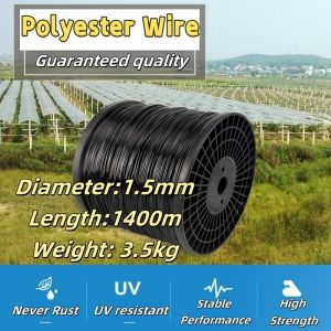 1.5/2/2.5/3mm Polyester Wire Wire Plastic Steel tali pertanian Plastik Steel untuk Tanam Sayur Buah Agricultural use