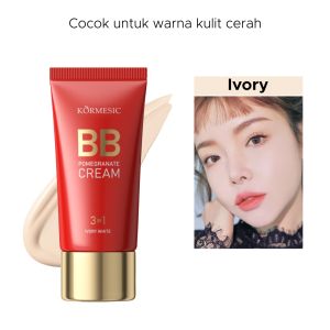 YURIZUMI - Kormesic BB Cream Foundation Waterproof BPOM - Bedak Glowing Tahan Lama 30g