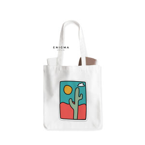 PROMO TOTEBAG KANVAS TAS WANITA AESTHETIC ENIGMA