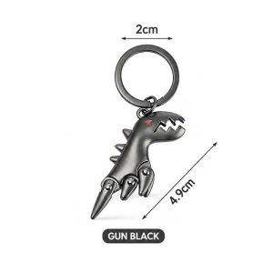 Fashion Key Chain Foot Movable Dinosaur Keychain Bag Keyring Pendant Llaveros Charms Fashion Car Accesorios for Gifts