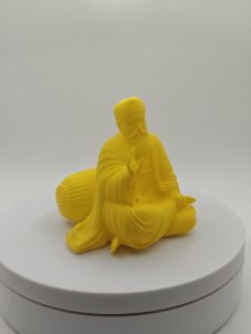 [Modern Desi Decor] 3D Printed Guru Nanak Dev Ji Statue – Bright Pop Colors